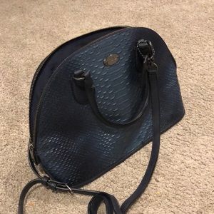 Navy sparkly coach purse